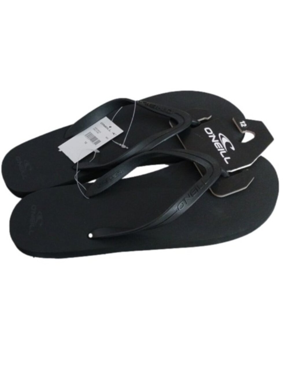 O'Neill Men's Friction Flip Flop Sandals, Black, Size 12